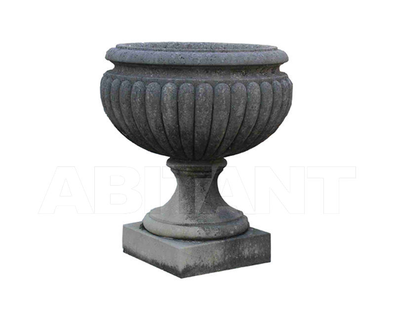 Купить  Ваза Atelier Promethee Pierre / hand carved stone vasque gaudronnée