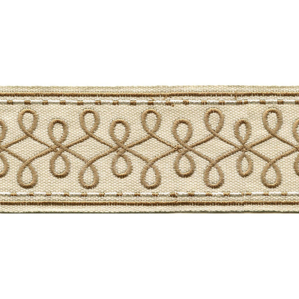Купить Тесьма Chaddock Fabrics, Leathers & Trims 76ABR-TAN