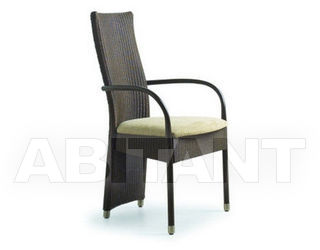 Стул с подлокотниками Loom Italia by Serramenti Granzotto Giorno AC14LS FABRIC SEAT