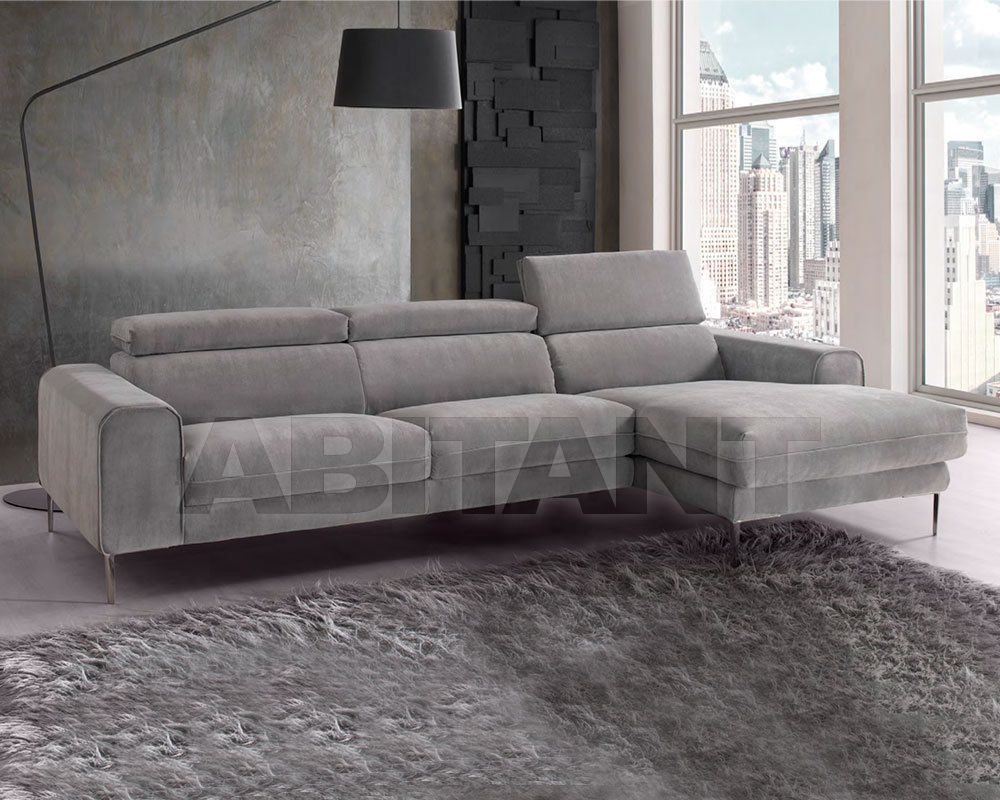 Купить Диван Satis S.p.A 2017 WANDA Sofa 2,5str with 1 arm + Chaise longue with 1 arm cm 95 cat.A