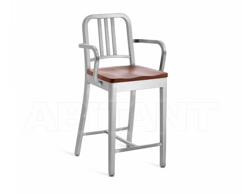 Купить Барный стул Emeco Navy Collection 1104 24A CHERRY