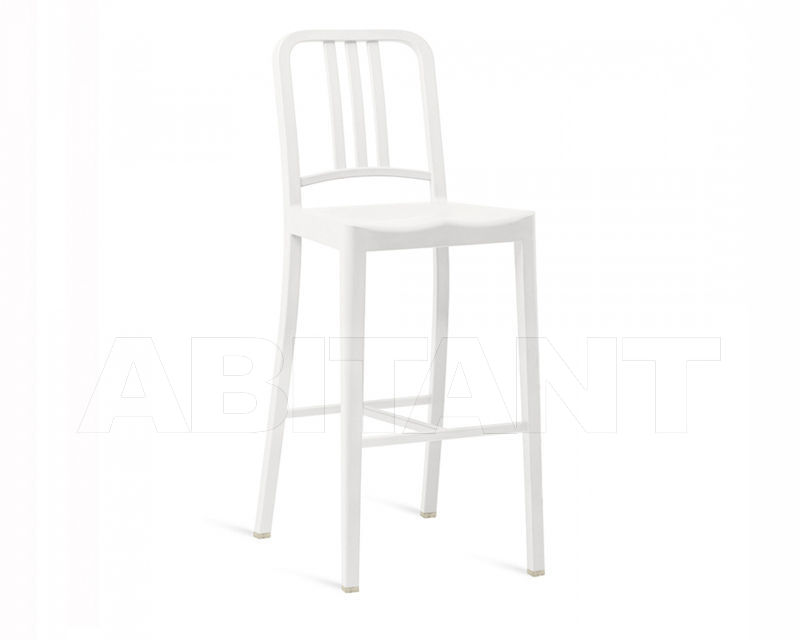 Купить Барный стул Emeco Navy Collection 111 30 SNOW 