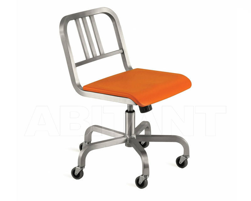Купить Кресло Emeco Nine-0 by Ettore Sottsass NIN0SWV 3 ORANGE