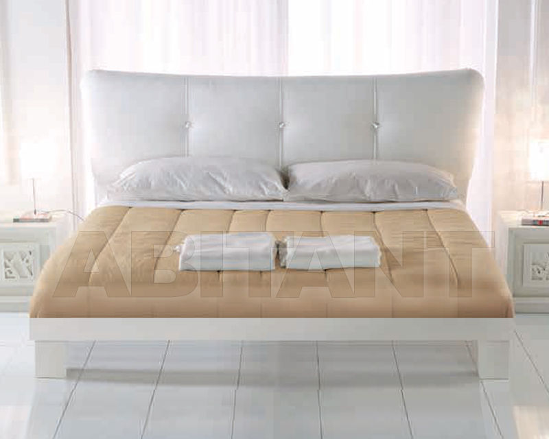 Купить Кровать Coleart 2018 080166 letto c/testAtA imbottitA e giroletto