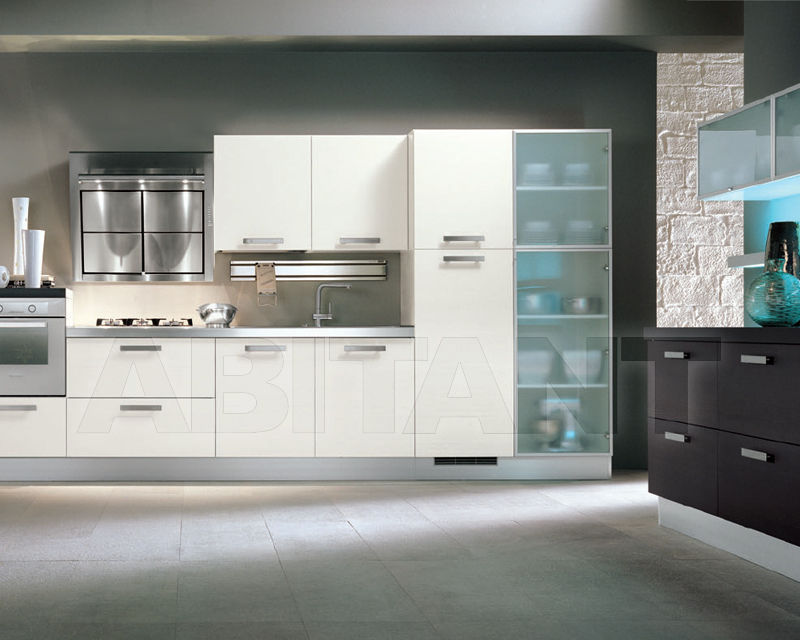 Купить Кухонный гарнитур Home Cucine 2018 Frontali finitura Neve e Grafite