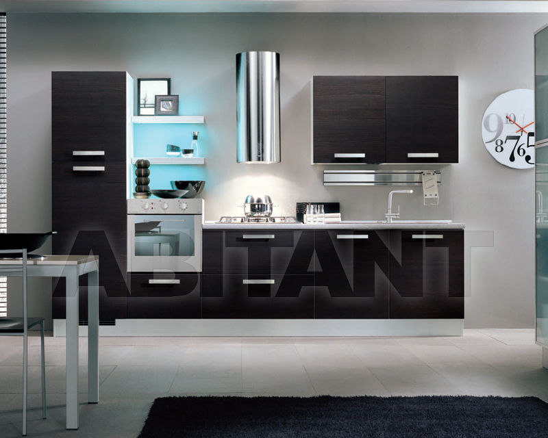 Купить Кухонный гарнитур Home Cucine 2018 Frontali finitura Grafite e Neve