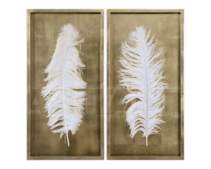 Купить Декоративное панно White Feathers Uttermost 2018 04057