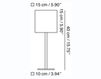 Лампа настольная Home switch Home 2012 SM123QU C01 Современный / Скандинавский / Модерн