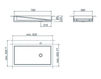 Раковина накладная Plano Planit Perfection plano Современный / Скандинавский / Модерн
