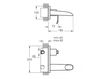 Смеситель для раковины Vitra T4 A40692WSA Современный / Скандинавский / Модерн