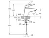 Смеситель для раковины Vitra Armix V3 A40440 Современный / Скандинавский / Модерн