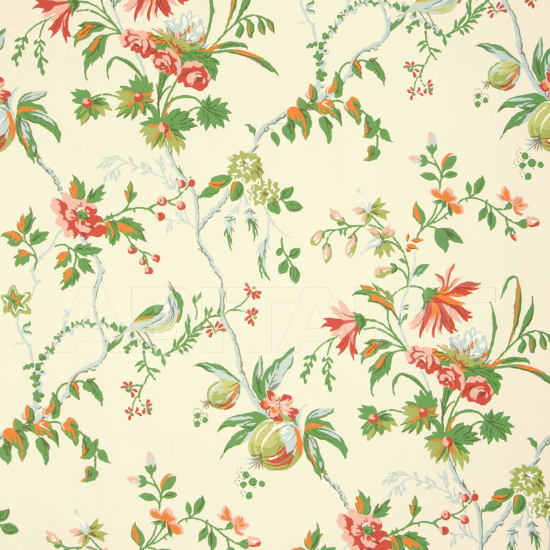 Купить Бумажные обои LOCKLIN PLANTATION Brunschwig & Fils 2018 BR-69399.007.0