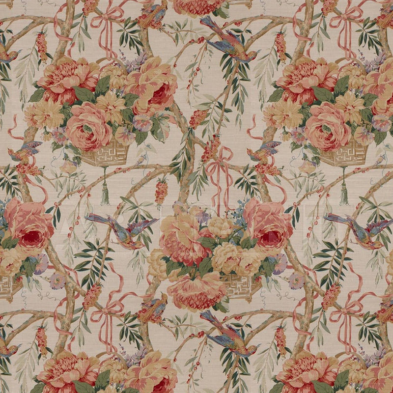 Купить Обивочная ткань MUNSTEAD HEATH LINEN & COTTON PRINT Brunschwig & Fils 2018  BR-79630.057.0