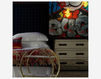 Комод Andrew Martin Signature HOWARD STEEL/LEATHER CHEST OF DRAWERS