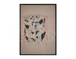 Картина Formitalia mirabili DISEGNO PREPARATORIO ALL’IDEA TRIDIMENSIONALE MONNALISIANA _2