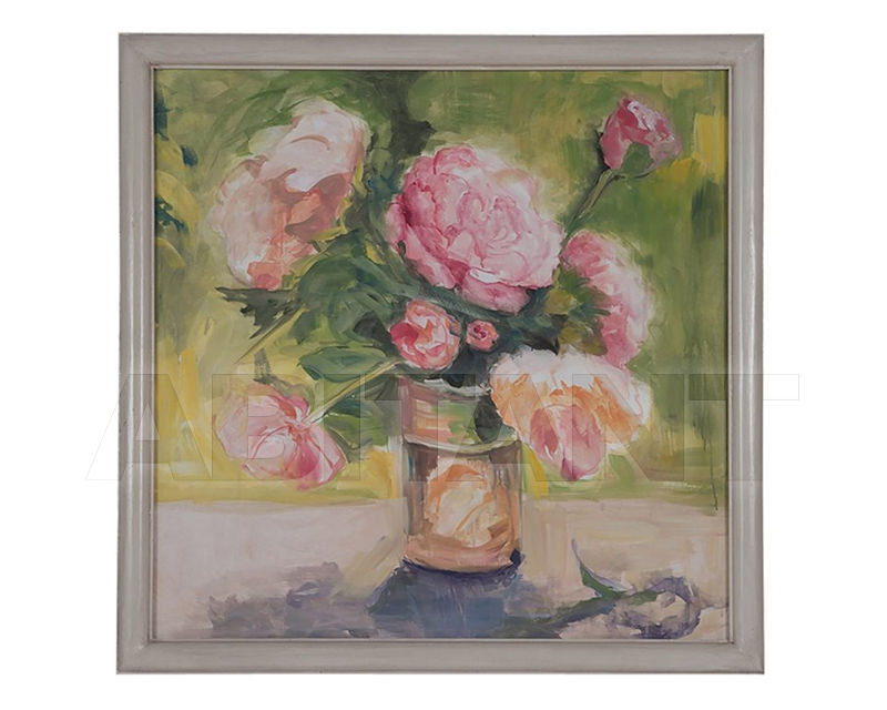 Купить Картина PINK ROSES STILL LIFE ELK GROUP INTERNATIONAL GuildMaster 163044