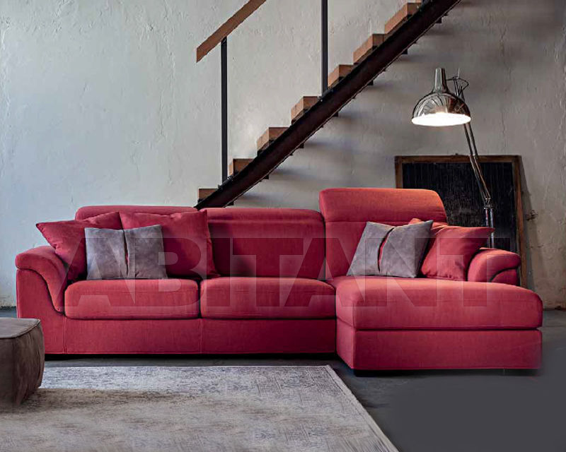 Купить Диван Rosini S.P.A. evolution NEVERS TOP TERMINALE 3P 166 + CHAISE LONGUE 165