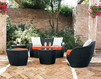 Диван LOTUS Contral Outdoor 528 BL = nero Современный / Скандинавский / Модерн