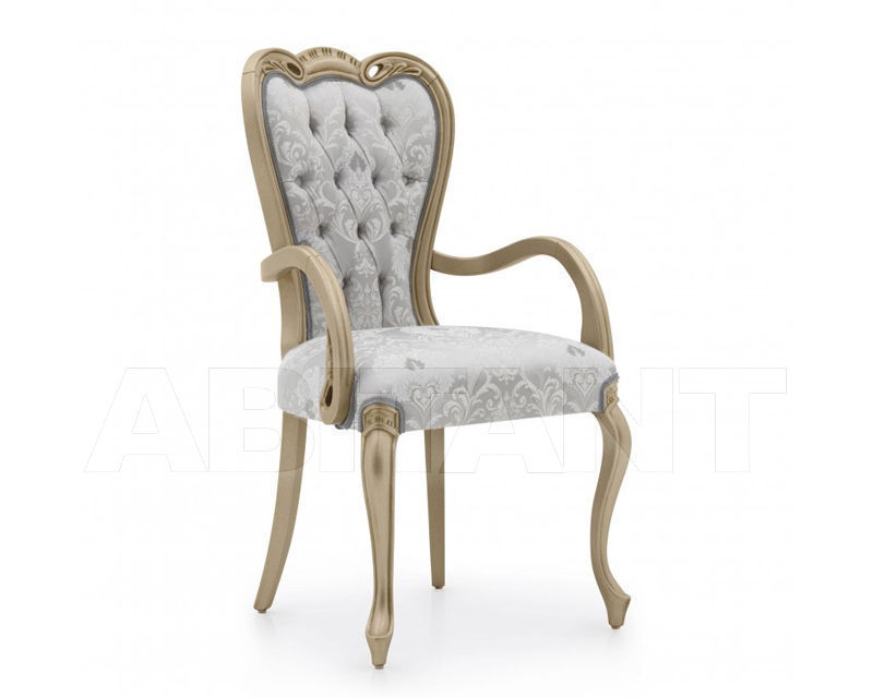 Купить Стул с подлокотниками ANGELO Sevensedie  Baroque 0143A ZD B