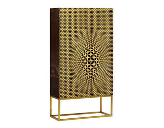 Шкаф Jonathan Charles Fine Furniture JC Modern - Op Art Collection 500020-WDG