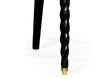 Стул Jonathan Charles Fine Furniture JC Modern - Twist Collection 500050-SC-BLA-F001