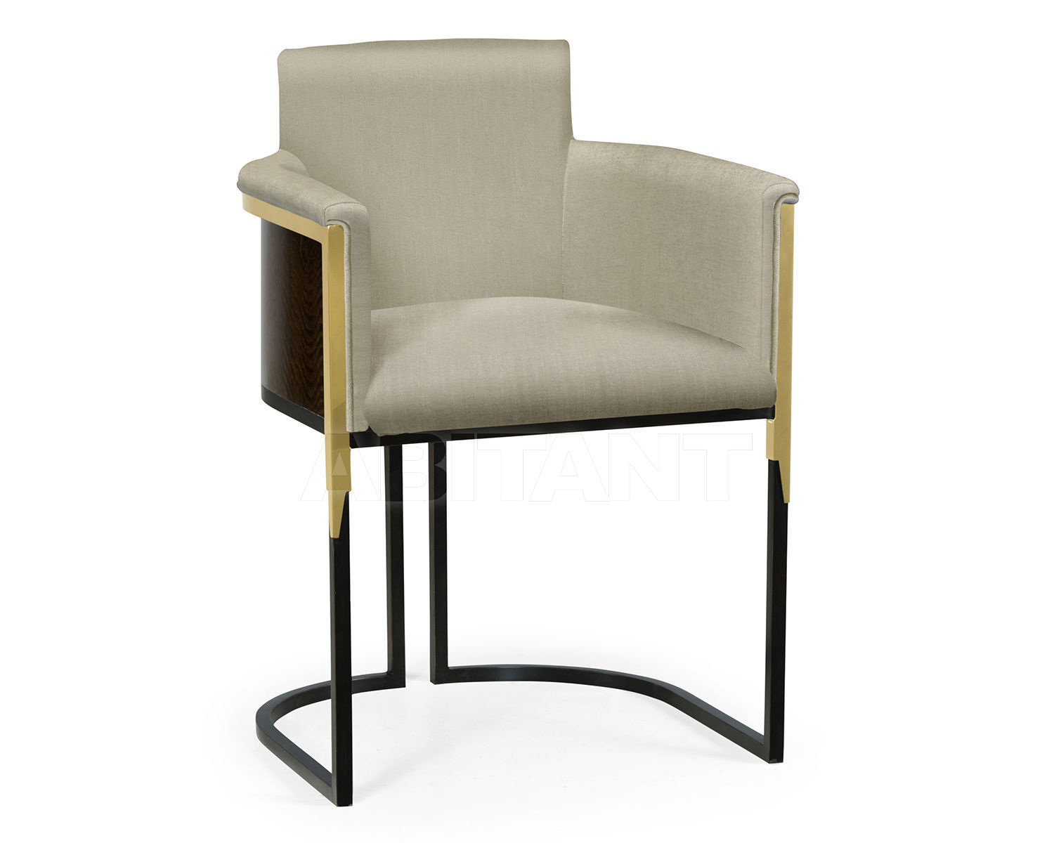 Купить Стул с подлокотниками Jonathan Charles Fine Furniture JC Modern - Fusion Collection 500192-HB-LBE-F001