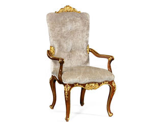 Стул с подлокотниками Jonathan Charles Fine Furniture Monte Carlo 495639-AC-BMA-F005