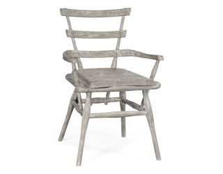 Стул с подлокотниками Jonathan Charles Fine Furniture Sherwood Oak 494302-AC-GYO-L024