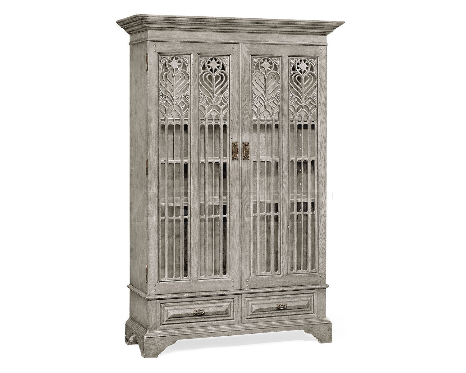 Купить Витрина Jonathan Charles Fine Furniture Sherwood Oak 493739-GYO