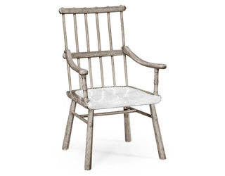 Стул с подлокотниками Jonathan Charles Fine Furniture Sherwood Oak 494008-AC-GYO