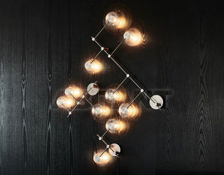 Светильник настенный Cattelan Italia Milano 2019 CIRCUIT A1+A2+A3