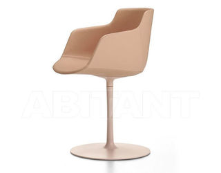Стул с подлокотниками FLOW LEATHER MDF Italia 2019 F054240