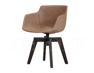 Стул с подлокотниками FLOW LEATHER MDF Italia 2019 F054242