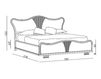 Кровать Carpanese Home A Beautiful Style 2020 2 Классический / Исторический / Английский