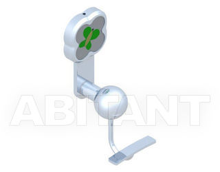 Крючок THG Bathroom A7E.510 Capucine vert décor Platine