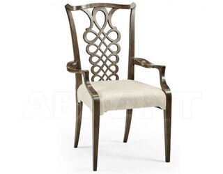 Стул с подлокотниками Jonathan Charles Fine Furniture 2021 496033-AC-MBL-F200