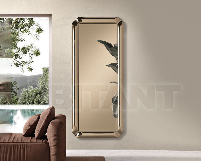 Купить Зеркало настенное Odessa Ciciriello Lampadari s.r.l. 2024 ODESSA BRONZO