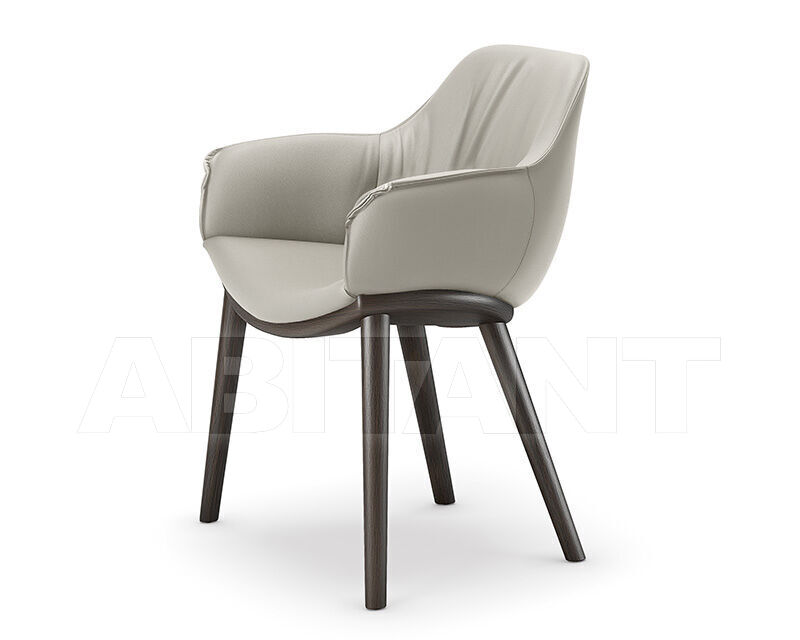 Купить Стул с подлокотниками Cattelan Italia 2024 SCARLETT Wood