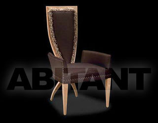 Стул с подлокотниками TUBO Isacco Agostoni Contemporary 1279P CHAIR WITH ARMS