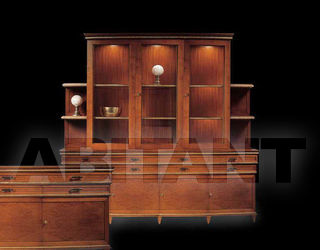 Буфет DIAMANTE Isacco Agostoni Contemporary 1100 3-DOORS GLASS CABINET