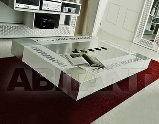 Столик журнальный Vismara Design Mosaik CIAIKA 170 MOSAIK ARGENTO-BIANCO