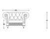 Кресло Vismara Design Mosaik CHEST-NOUVEAU-123 MOSAIK Современный / Скандинавский / Модерн