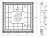 Библиотека Vismara Design Baroque THE FRAME CONTAINER-BAR - BAROQUE Современный / Скандинавский / Модерн