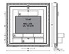Стойка под аппаратуру Vismara Design Classic THE FRAME HOME CINEMA - CLASSIC Современный / Скандинавский / Модерн
