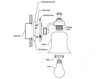 Светильник настенный Hudson Valley Lighting Standard 5505-PN Современный / Скандинавский / Модерн