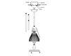Подвесной фонарь Hudson Valley Lighting Standard 7311-PN Современный / Скандинавский / Модерн