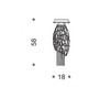 Светильник IDL Export Dolce Vita Luxury Lighting 448/3PF Лофт / Фьюжн / Винтаж / Ретро