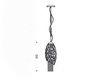 Светильник IDL Export Dolce Vita Luxury Lighting 448/5+3 Лофт / Фьюжн / Винтаж / Ретро