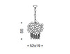 Люстра IDL Export Luce Da Vivere Living Lighting 469/6 Лофт / Фьюжн / Винтаж / Ретро