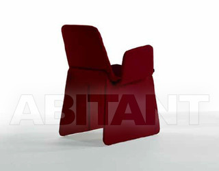 Стул с подлокотниками Viccarbe Viccarbe 2013 LT-1 red